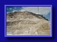 Thumbnail Riding cable car to top of Masada